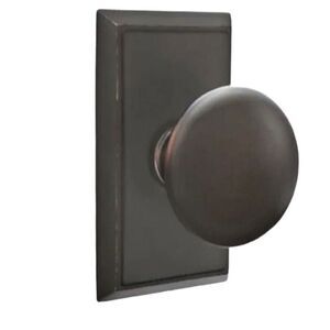 Emtek 8521PUS10B Oil Rubbed Bronze Dummy Door Handle Pull NEW See Details